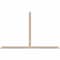 Ekena Millwork Portland Smooth Timber Gable Bracket, Douglas Fir, 96"W x 60"H x 3 1/2"D x 3 1/2"F, 15/12 Pitch GBW096X60X0404POR00SDF - alternate 1